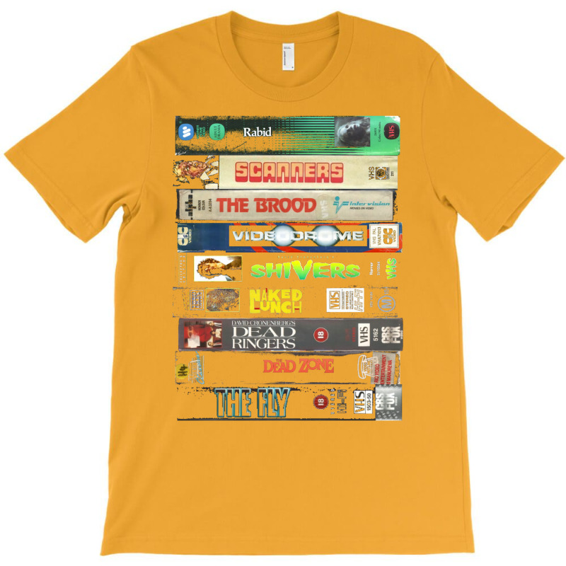 Cronenberg Vhs Collection T-shirt | Artistshot