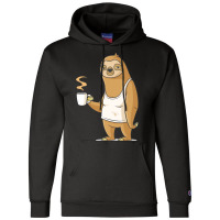 Monday Morning Depresso Champion Hoodie | Artistshot