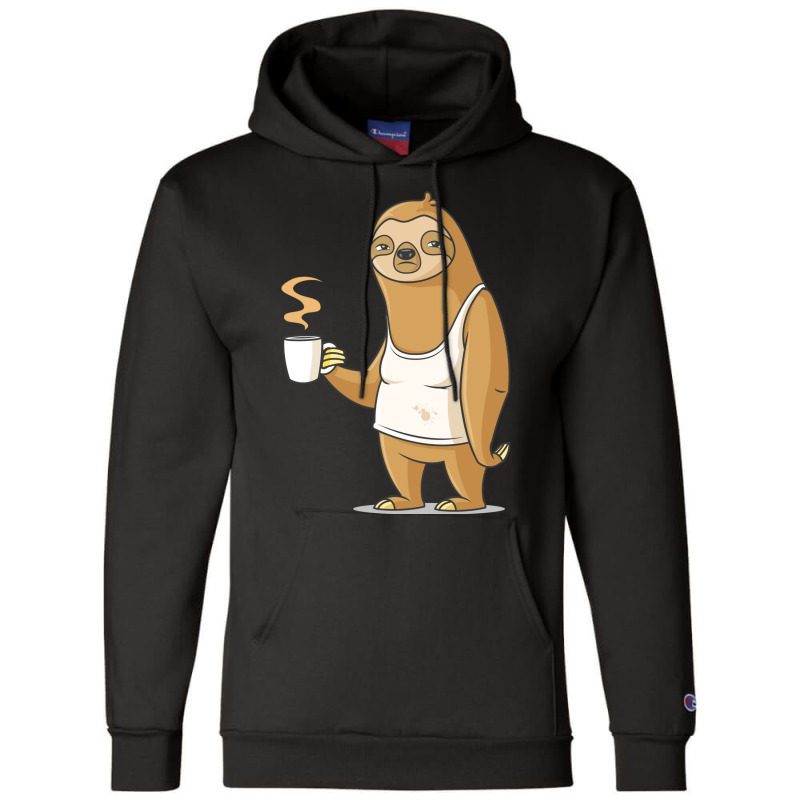 Monday Morning Depresso Champion Hoodie | Artistshot