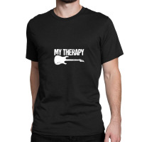 Guitar Is My Therapy 3 Classic T-shirt | Artistshot