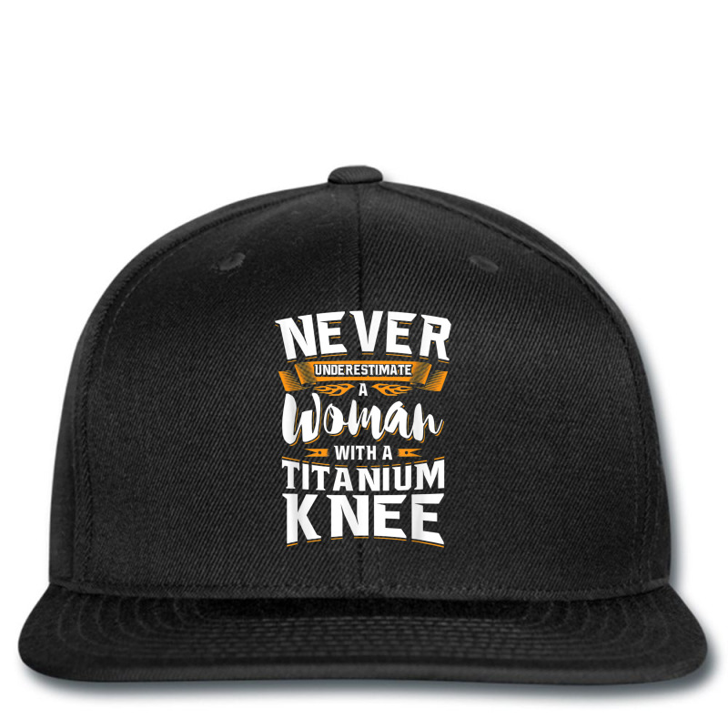 Titanium Knee Replacement Surgery Get Well Gift For Women Printed Hat | Artistshot