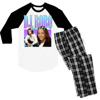 Dj Bobo 90s Style Eurodance Classic Men's 3/4 Sleeve Pajama Set | Artistshot