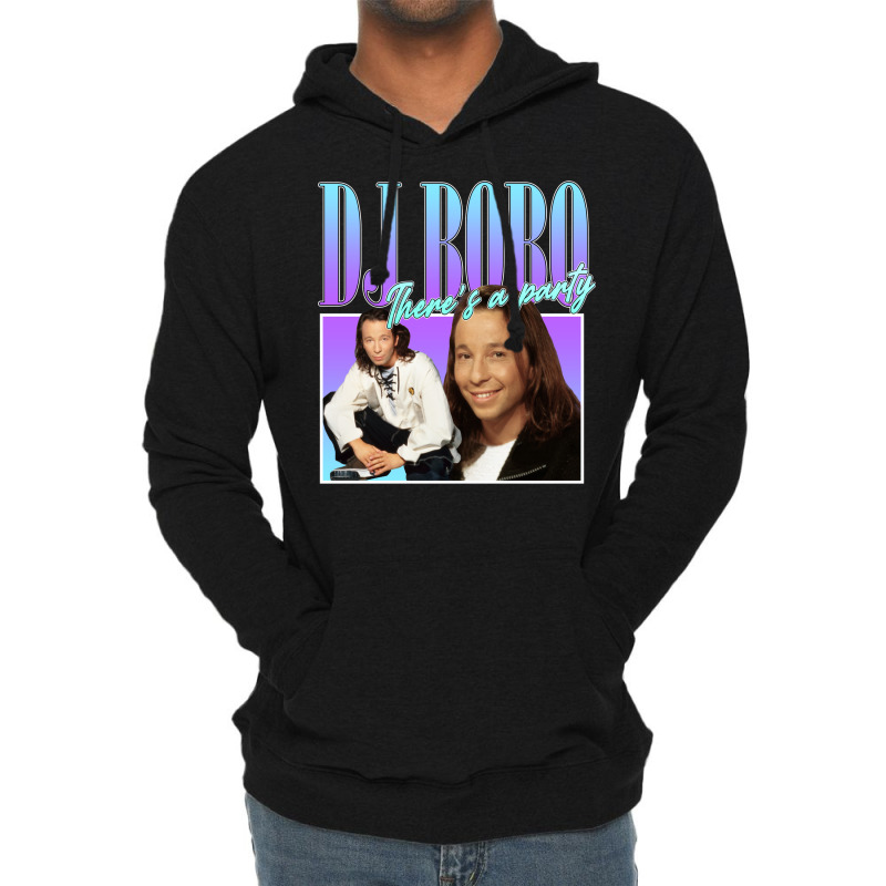 Dj Bobo 90s Style Eurodance Classic Lightweight Hoodie | Artistshot