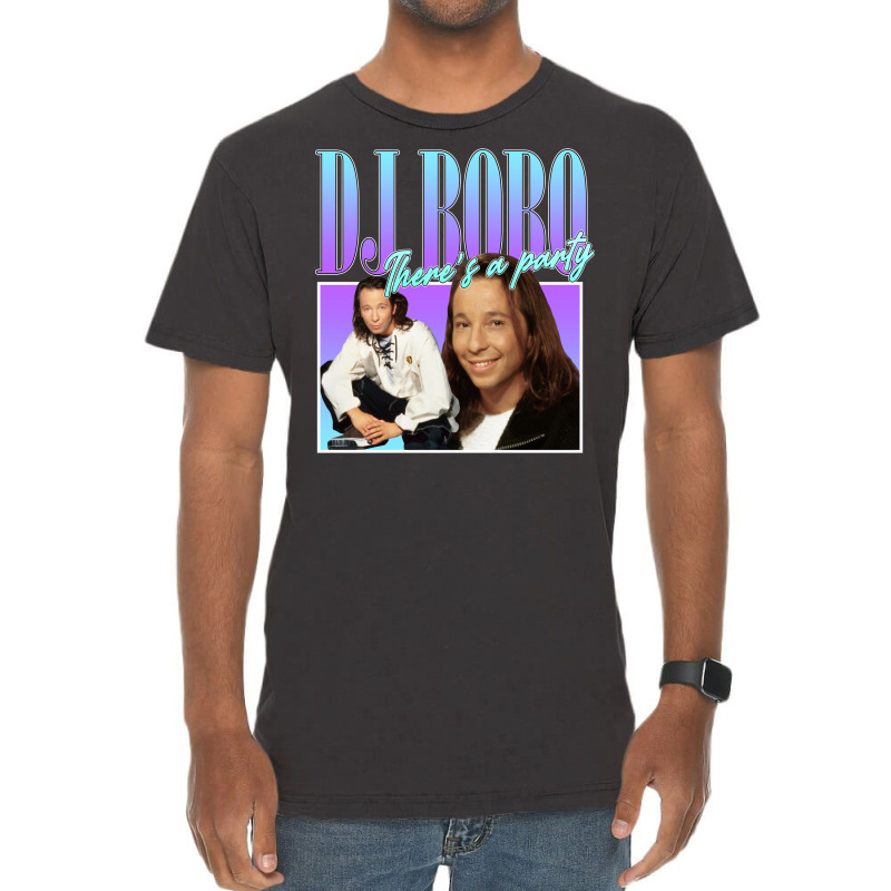 Dj Bobo 90s Style Eurodance Classic Vintage T-shirt | Artistshot