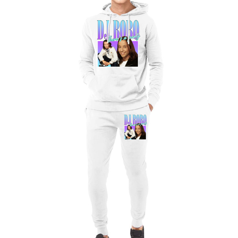 Dj Bobo 90s Style Eurodance Classic Hoodie & Jogger Set | Artistshot