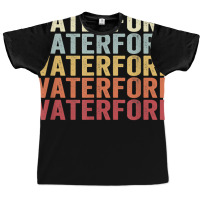 Waterford Michigan Waterford Mi Retro Vintage Text T Shirt Graphic T-shirt | Artistshot