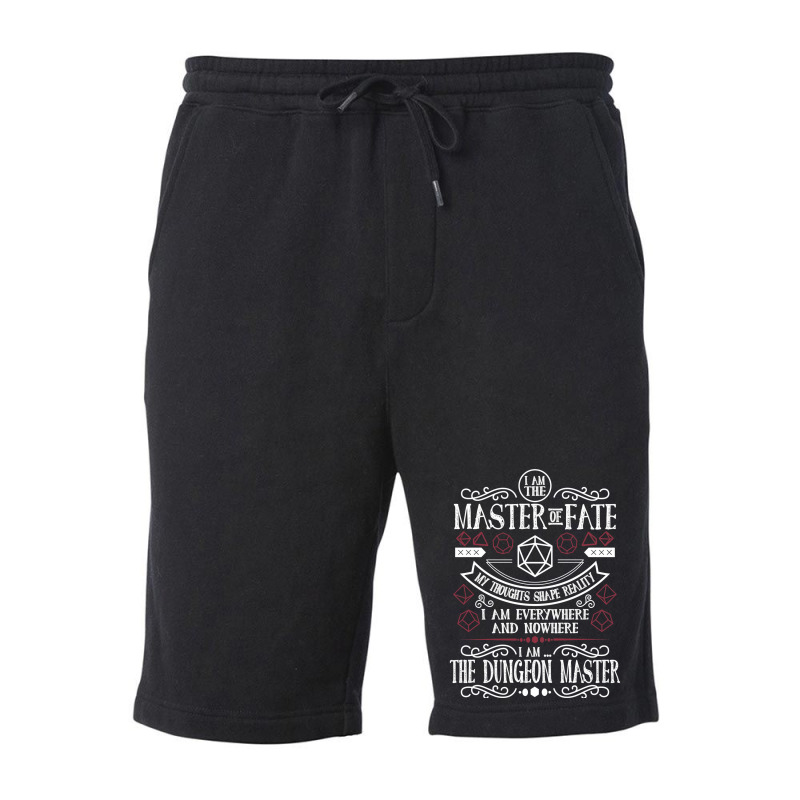 Dungeon Master  And Mug (black) Classic Fleece Short | Artistshot