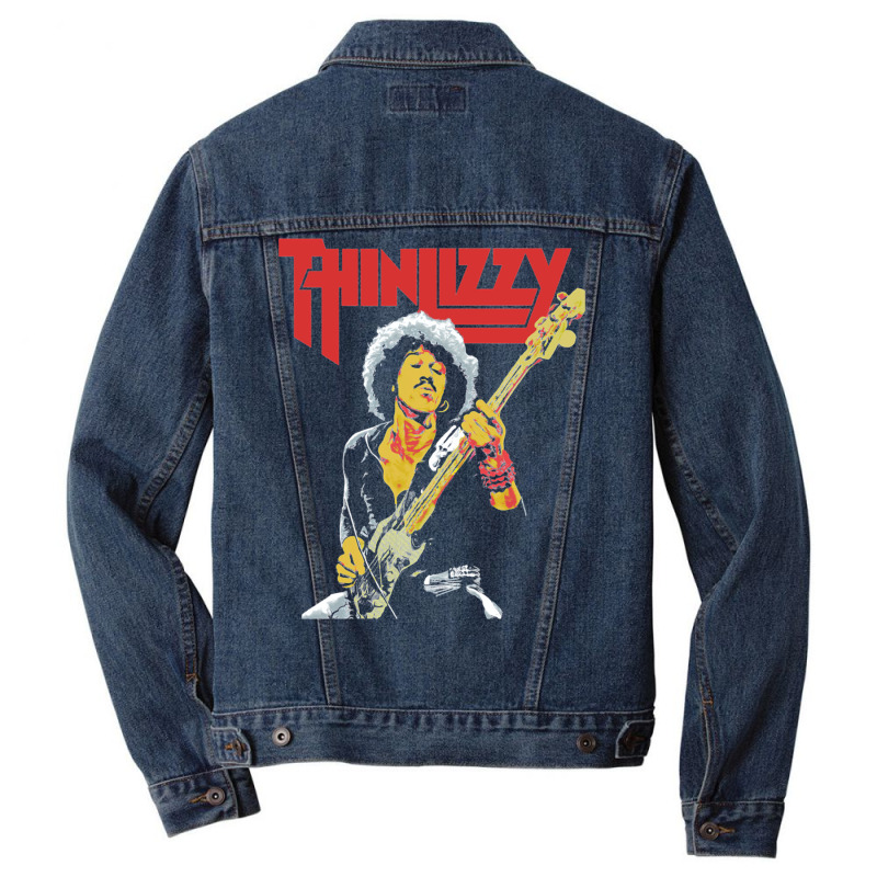 Music Vintage Retro Ribolow Sokill Gifts For Everyone Men Denim Jacket | Artistshot