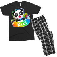 Kiki Panda Men's T-shirt Pajama Set | Artistshot