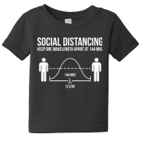 Amateur Radio Ham Funny Social Distancing Baby Tee | Artistshot