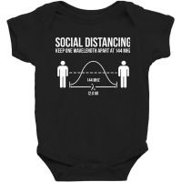 Amateur Radio Ham Funny Social Distancing Baby Bodysuit | Artistshot