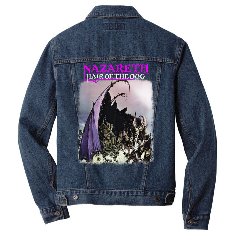 Nazareth Hair Of The Dog Men Denim Jacket | Artistshot