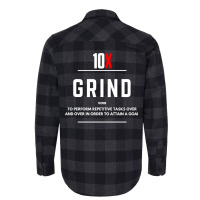 Grind 10x 2 (1) Flannel Shirt | Artistshot