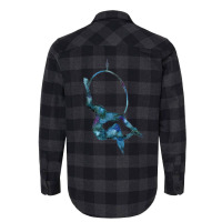 Lyra Galaxy  Aerial Hoop Art Flannel Shirt | Artistshot