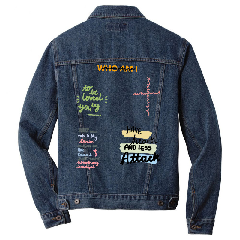 Needtobreathe Lyrics Men Denim Jacket | Artistshot