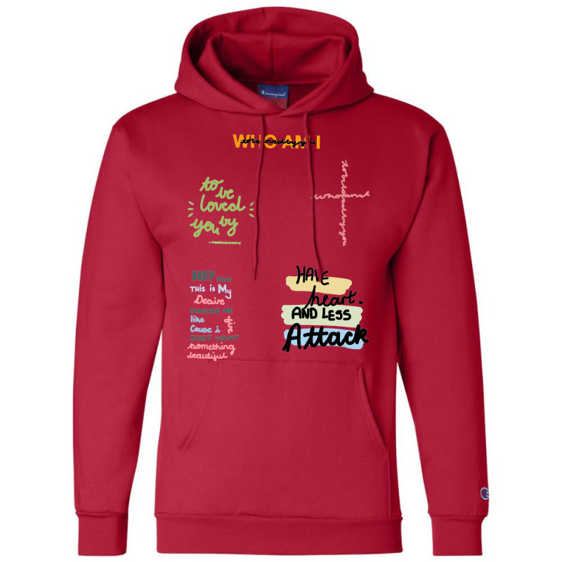 Needtobreathe Lyrics Champion Hoodie | Artistshot