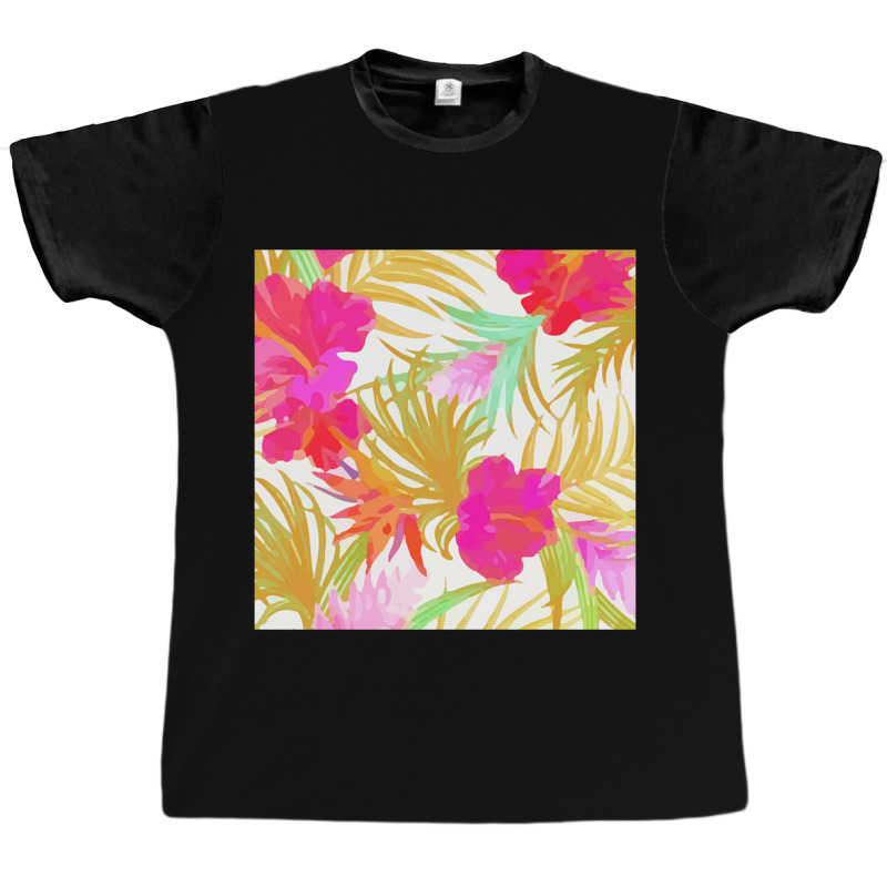 Tropical  Tropical Fascinating Foliage Graphic T-shirt by abadiva | Artistshot