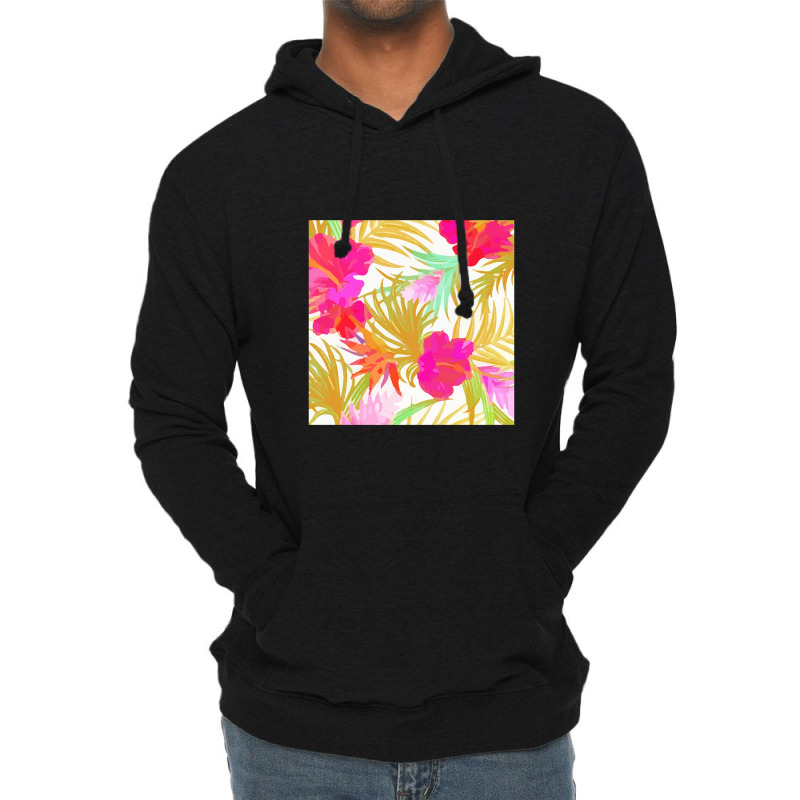 Tropical  Tropical Fascinating Foliage Lightweight Hoodie by abadiva | Artistshot