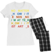 In Rainbows Album Lyrics Women's Pajamas Set | Artistshot