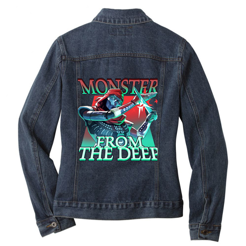 Apex Legends Holosprays Revenant Monster From The Deep 1 Ladies Denim Jacket by FlorBaldini | Artistshot