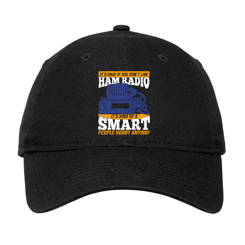 Ham Radio Operator Amateur Hams Gift Adjustable Cap by ClarityDade | Artistshot