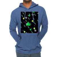 1980 Retro 80s Pattern Funky Design Graphic Lightweight Hoodie | Artistshot