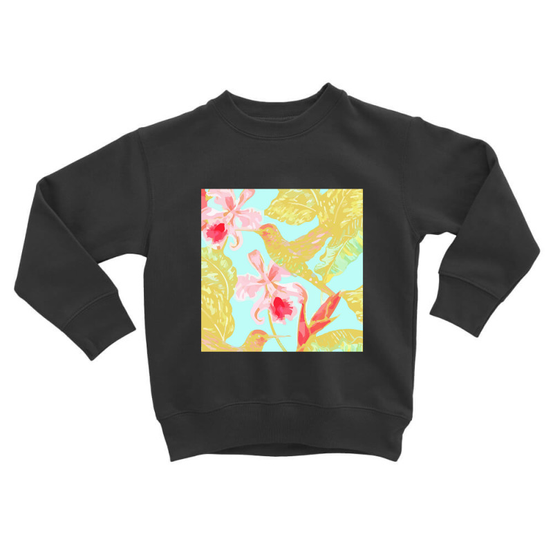 Tropical  Tropical Fascinating Unfold Toddler Sweatshirt by abadiva | Artistshot