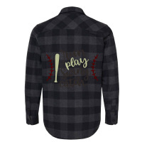 Baseball Game  Run Play Swing Catch Flannel Shirt | Artistshot