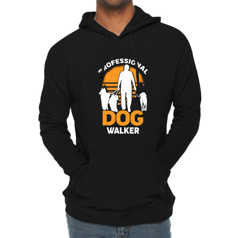 Professional Dog Walker Pet Sitter Gift Lightweight Hoodie | Artistshot