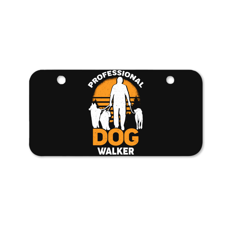 Professional Dog Walker Pet Sitter Gift Bicycle License Plate | Artistshot