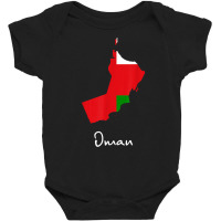 Oman, Country Of Origin Garment Design T Shirt Baby Bodysuit | Artistshot