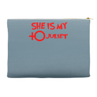 She Is My Juliet Accessory Pouches | Artistshot