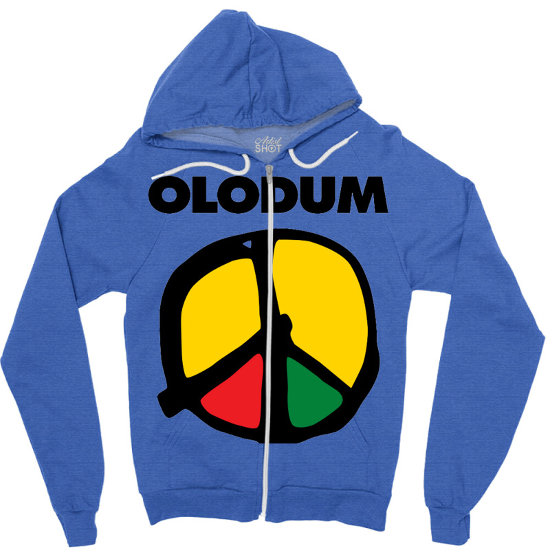 Olodum Michael Jackson Peace And Love Zipper Hoodie by deifiizukam | Artistshot