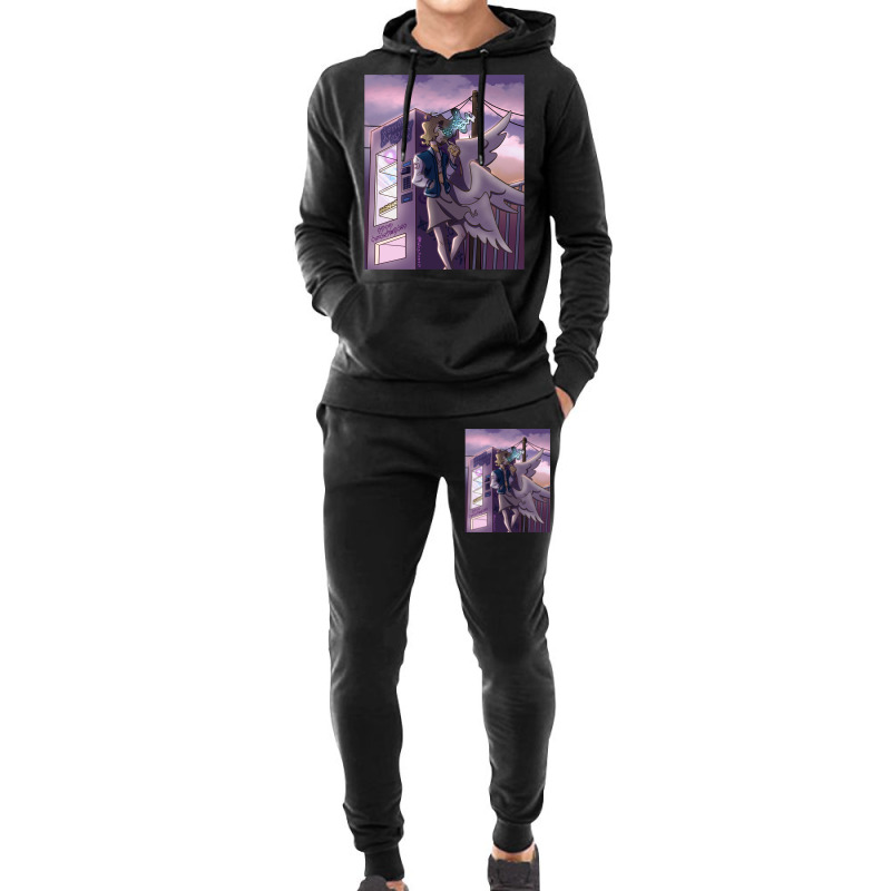 Angelic Vending Machine Classic Hoodie & Jogger set by zydravidic2 | Artistshot