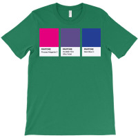 Lgbt Color Pantone Pallete Bisexual Community Design Classic T-shirt | Artistshot