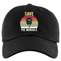 Save The Manuals Funny Car Lover Quotes Vintage Retro Kids Cap | Artistshot