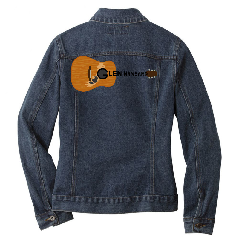 Hansard Guitar Ladies Denim Jacket by kudeseclemye | Artistshot