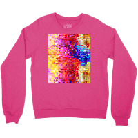 Image Of Metallic Colorful Sequins Lookdisco Ball Image Glitterpattern Crewneck Sweatshirt | Artistshot