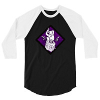 Pop Goes The Weasel Hq Diamond Perk Inspired Splash Art 3/4 Sleeve Shirt | Artistshot