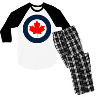 Rcaf Roundel Men's 3/4 Sleeve Pajama Set | Artistshot