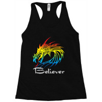 Trending Dragon Believer Imagine This Gift For Dragon Fans (2) Racerback Tank | Artistshot