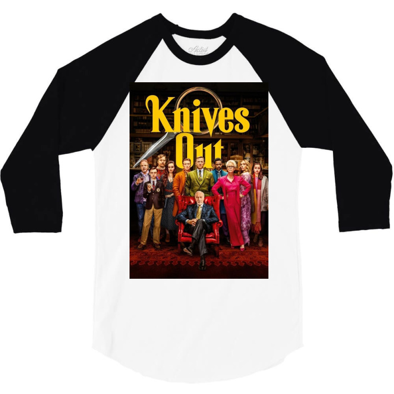 Knives Out Movie 3/4 Sleeve Shirt by edwardbeebe | Artistshot