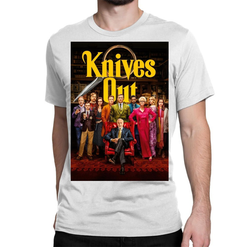 Knives Out Movie Classic T-shirt by edwardbeebe | Artistshot