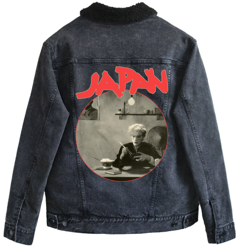 Japan 'tin Drum' Unisex Sherpa-Lined Denim Jacket by gtuahbojaks | Artistshot