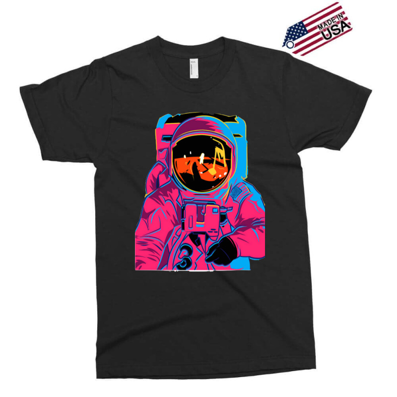 Trippy Rainbow Astronaut Exclusive T-shirt by kammilsarpon | Artistshot