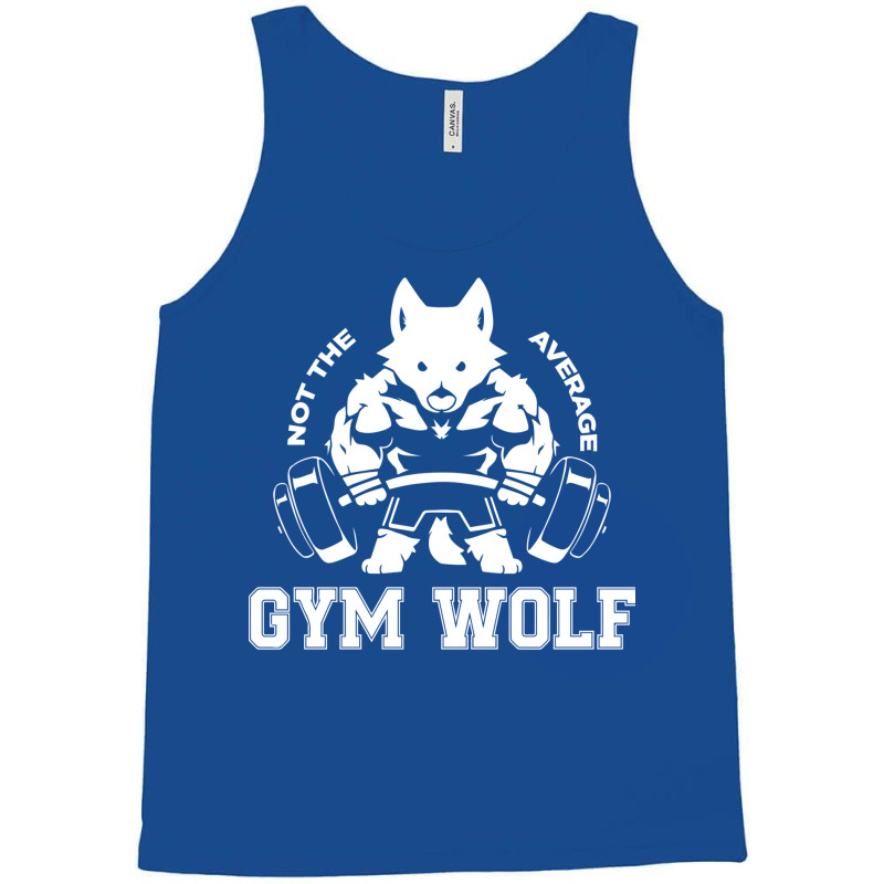 Not The Average Gym Wolf Tank Top | Artistshot