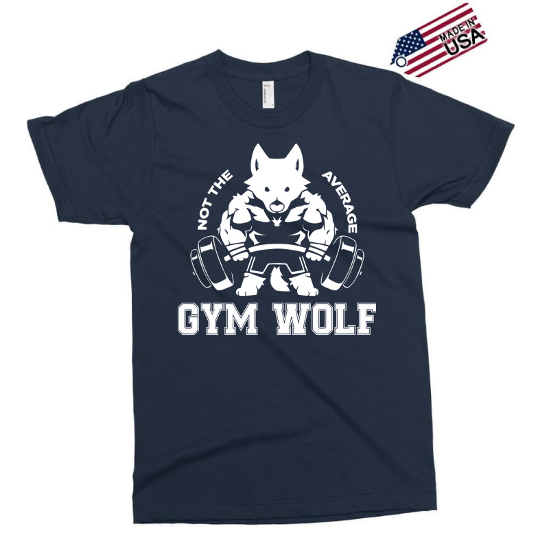 Not The Average Gym Wolf Exclusive T-shirt | Artistshot