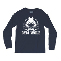 Not The Average Gym Wolf Long Sleeve Shirts | Artistshot