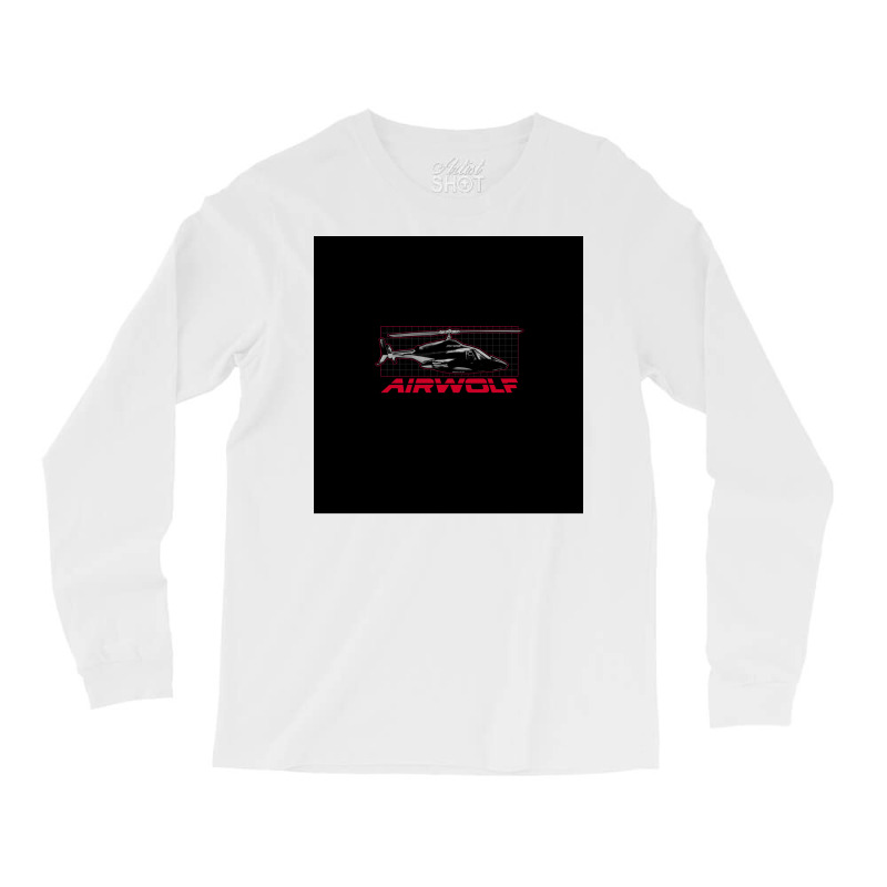 Airwolf Chiffon Top Long Sleeve Shirts by omakatetterl | Artistshot