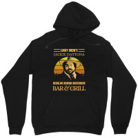 Lucky Brews Jackie Daytona Regular Human Bartender  Bar And Grill Vint Unisex Hoodie | Artistshot